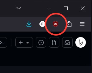 uBlock Origin icon